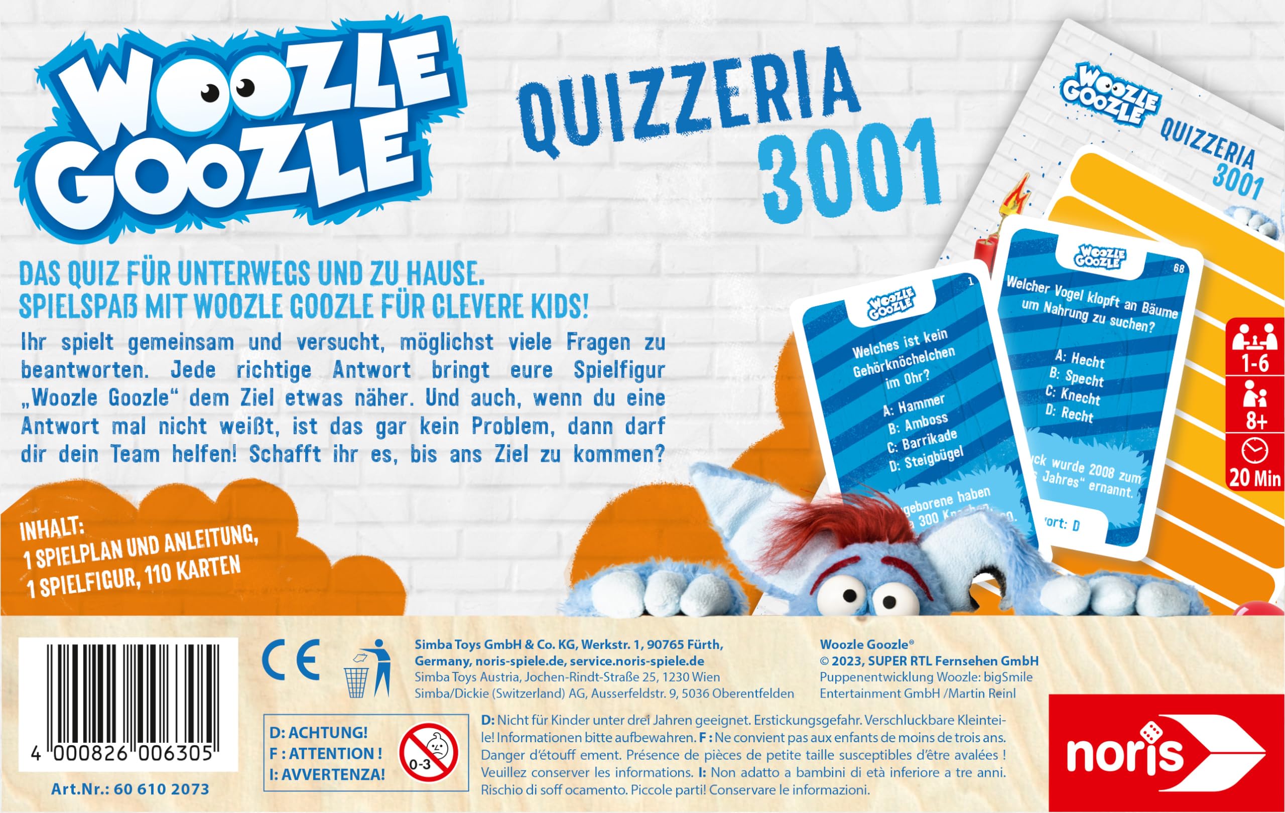 noris-woozle-goozle-quizzeria-3001-quizspiel-ab-8-jahre image 2