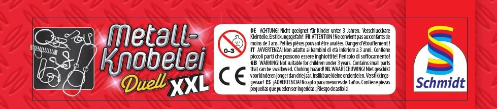 schmidt-spiele-51234-metall-knobelei-xxl-mitbringspiel-metalldose image 3