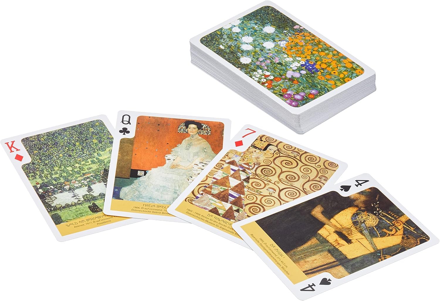 piatnik-1615-klimt-kartenspiel-55-blatt-pokerformat image 4