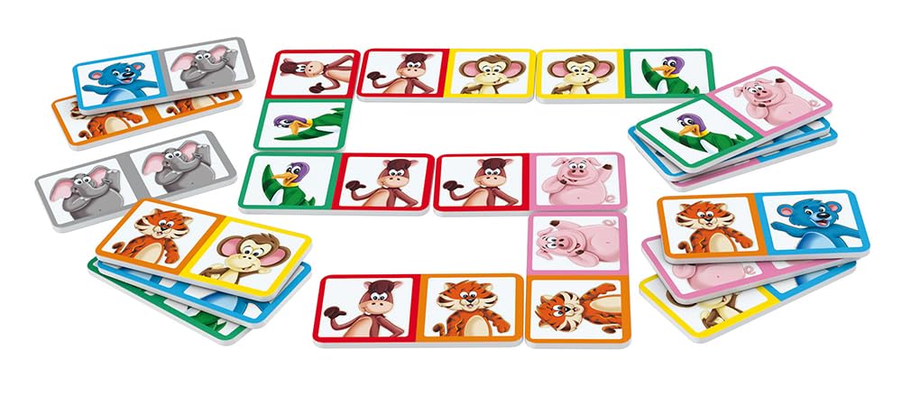 schmidt-40539-classic-line-domino-kids-legespiel-tiere image 4