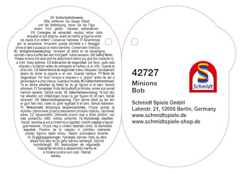 schmidt-sorgenfresser-minions-bob-pl-schfigur-24cm-klein image 4