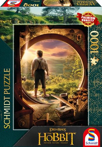 schmidt-spiele-58552-der-hobbit-puzzle-1000-teile-bag-end image 6