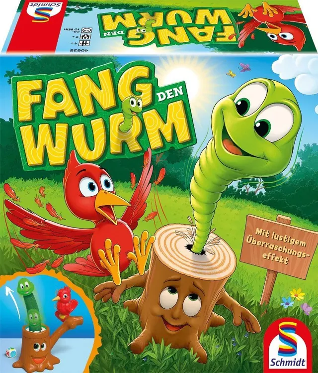 schmidt-spiele-fang-den-wurm-40638-kinderspiel-ab-4-jahren image 1