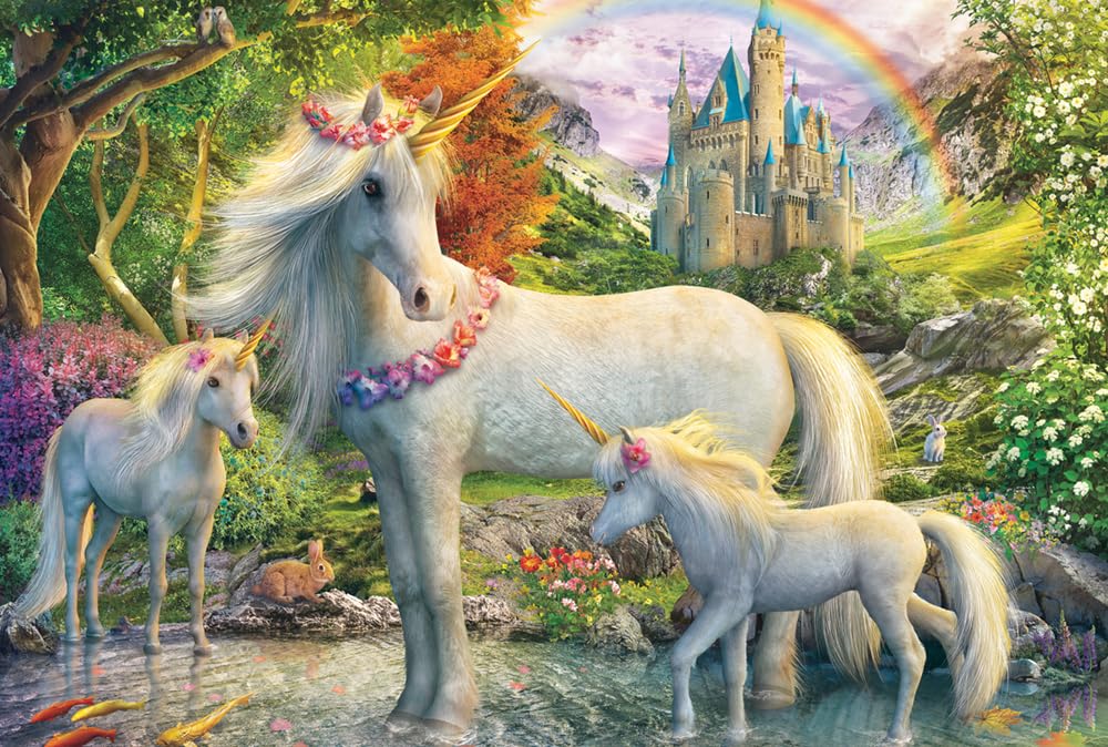 schmidt-thomas-kinkade-einhornstute-puzzle-200-teile-ab-8 image 1