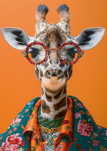 piatnik-crazy-giraffe-puzzle-1000-teile-68x48-cm-giraffenmotiv image 4