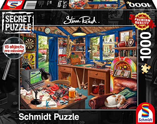 schmidt-my-artnoble-secret-puzzle-vaters-werkstatt-1000-teile image 6