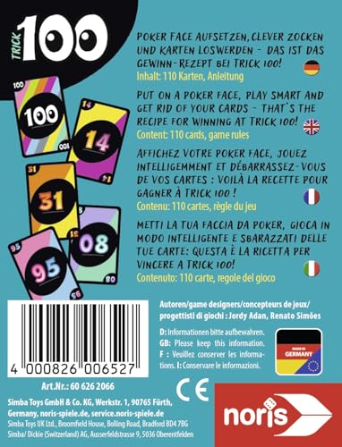 noris-deluxe-trick-100-kartenspiel-bluffspiel-ab-8-jahren image 7