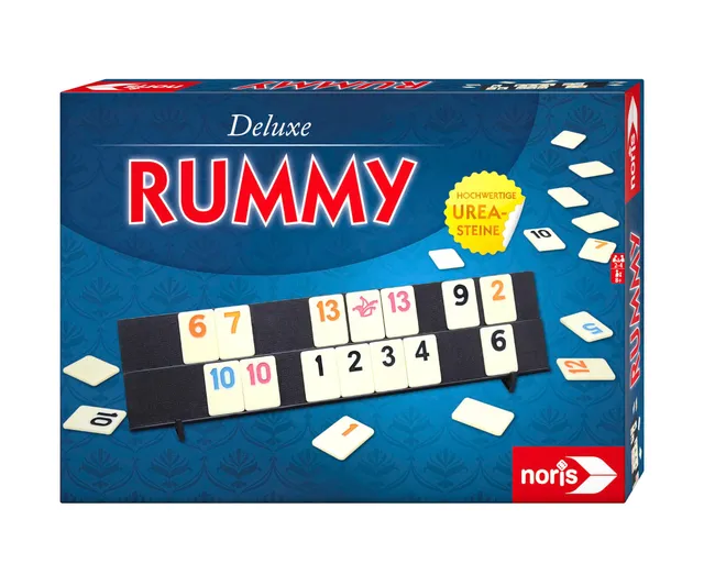 noris-deluxe-rummy-606101779-familienspiel-urea-steine-2-4-spieler image 1