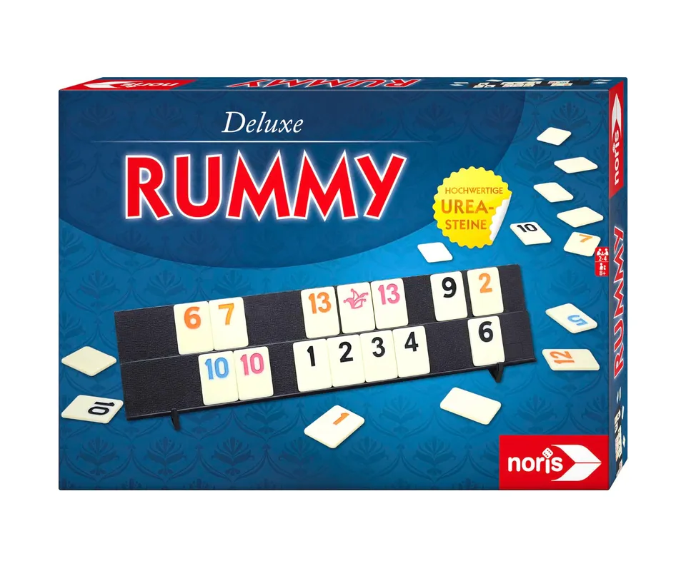noris-deluxe-rummy-606101779-familienspiel-urea-steine-2-4-spieler image 1
