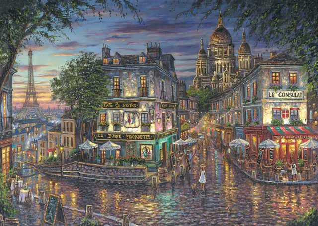 schmidt-spiele-thomas-kinkade-montmartre-1000-teile-puzzle-matt image 1