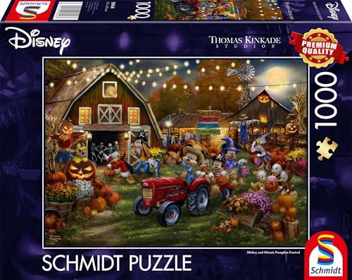 schmidt-thomas-kinkade-disney-mickey-minnie-puzzle-1000-teile-2 image 8
