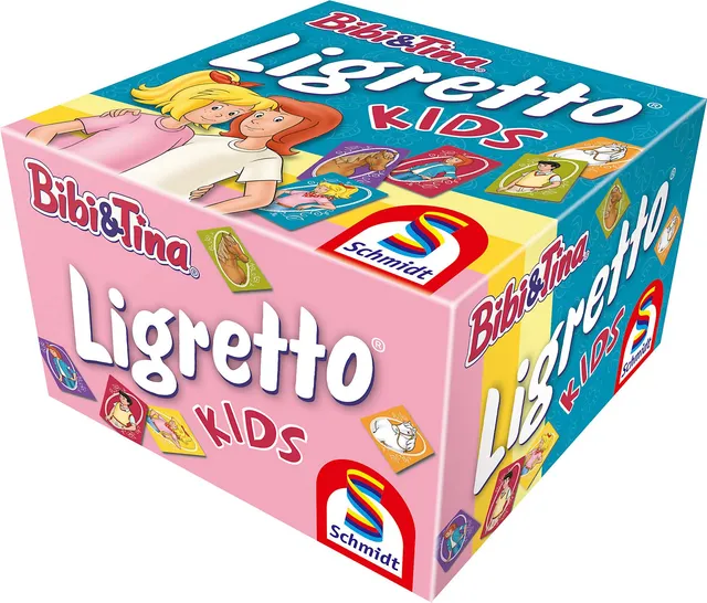 schmidt-ligretto-kids-bibi-tina-kartenspiel-2-5-spieler-ab-5-j image 1