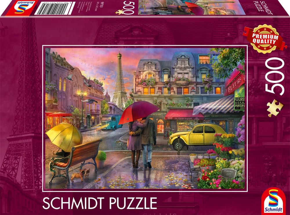 schmidt-spiele-thomas-kinkade-regenzauber-in-paris-puzzle-500-teile image 4