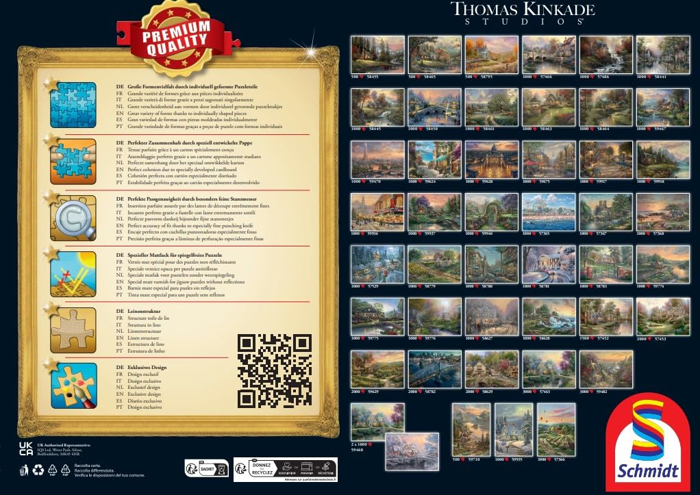 schmidt-thomas-kinkade-a-mother-s-perfect-day-puzzle-1000-teile image 3