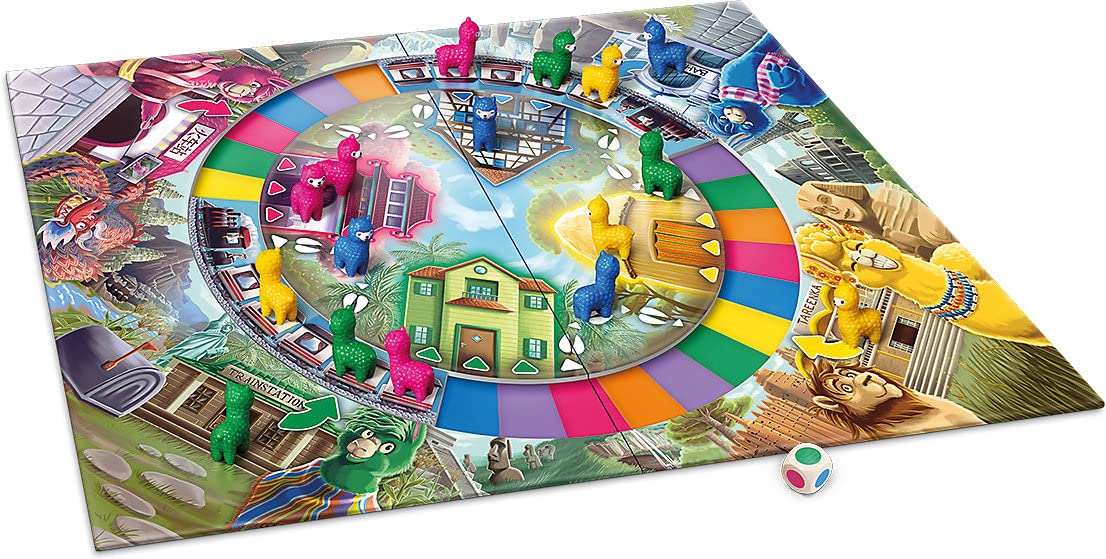piatnik-lama-express-6640-familienspiel-brettspiel-lamas image 2