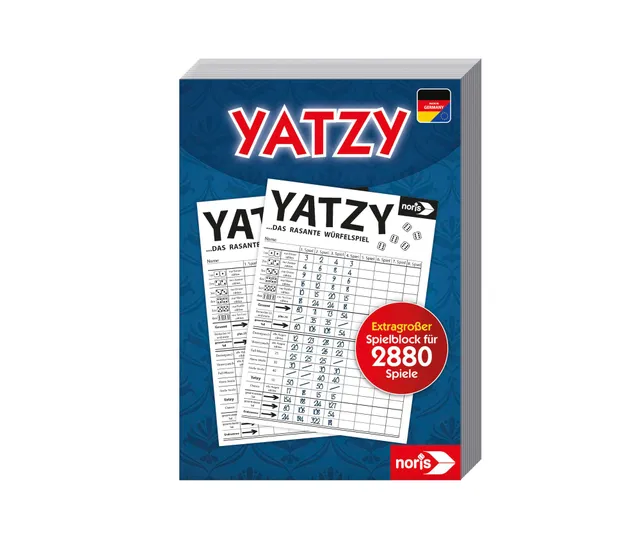 noris-deluxe-yatzy-606194320-spielblock-maxi-format-2880-spiele image 1