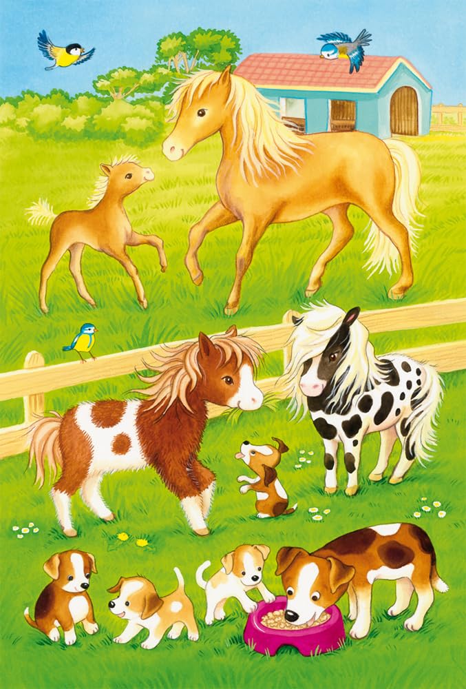 schmidt-thomas-kinkade-niedliche-haustiere-kinderpuzzle-3x24 image 5