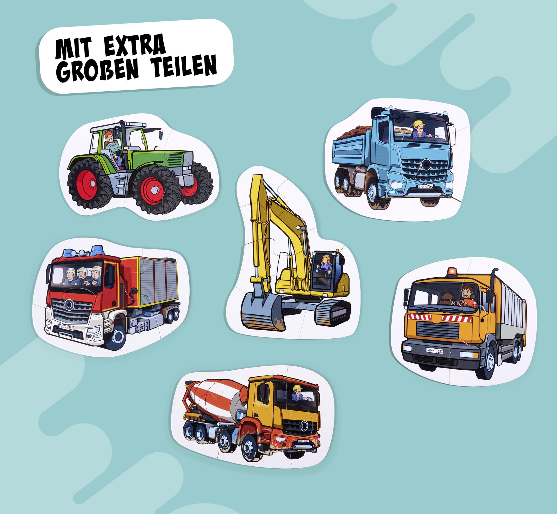 noris-iq-6-erste-puzzles-fahrzeuge-kinderpuzzle-ab-2-jahren image 4