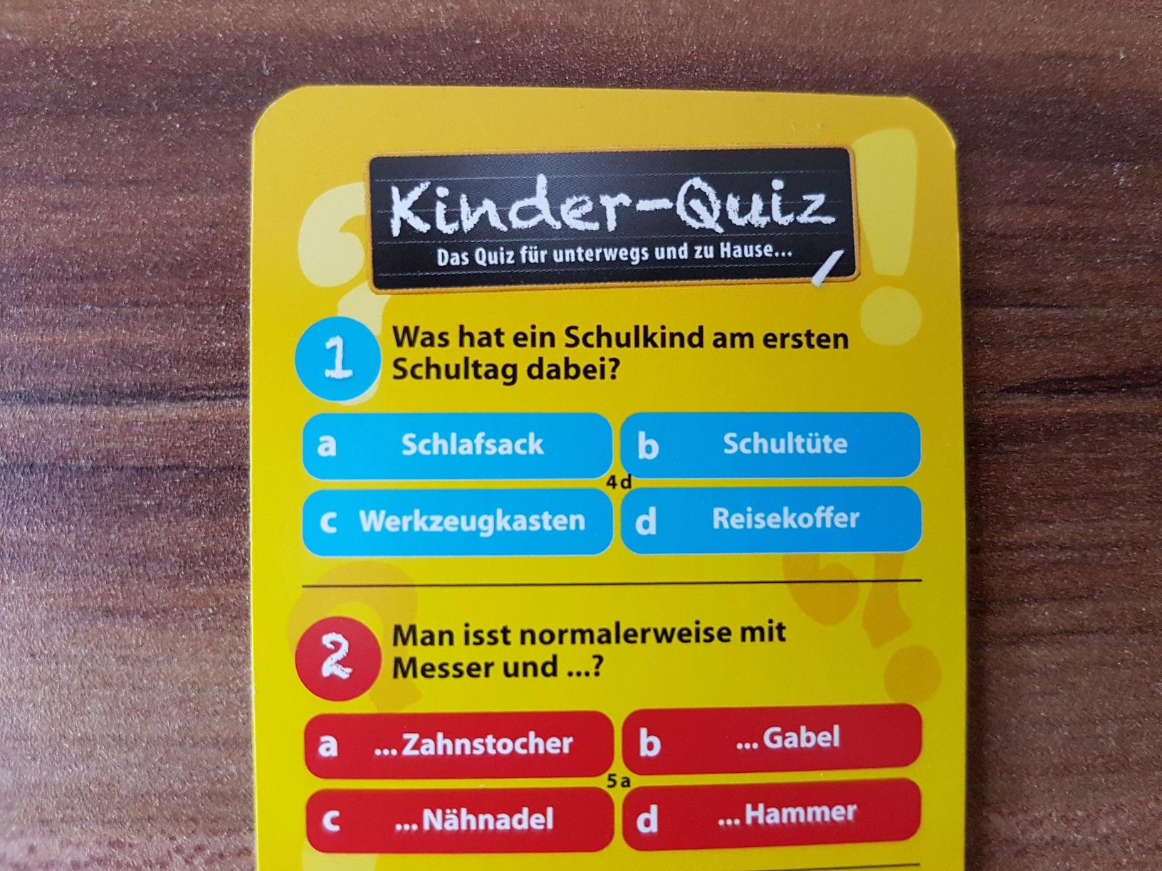 Schönes Quiz