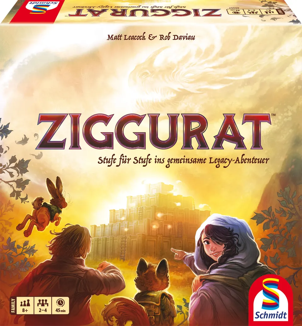 schmidt-spiele-49457-ziggurat-strategiespiel-legacy-2-4-pers-ab-8-j image 1