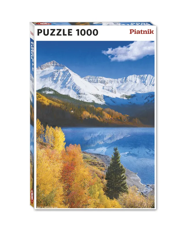 piatnik-trout-lake-puzzle-1000-teile-68x48-cm-natur image 1