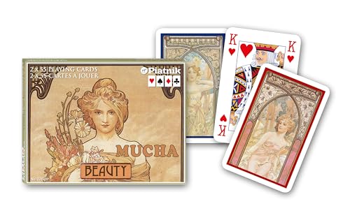 piatnik-mucha-beauty-2211-spielkarten-luxus-geschenk image 2