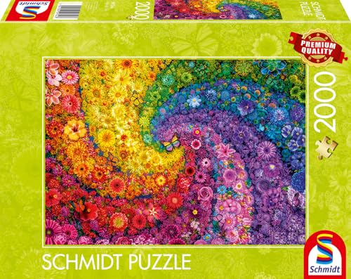 schmidt-classic-line-kunterbunter-bl-tenwirbel-2000-teile-puzzle image 8