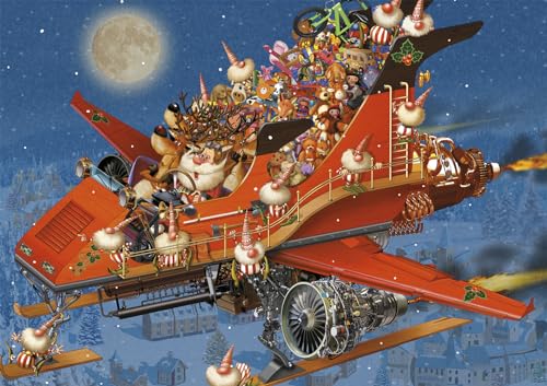 piatnik-ruyer-weihnachtsjet-puzzle-1000-teile-68x48-cm-bunt image 4