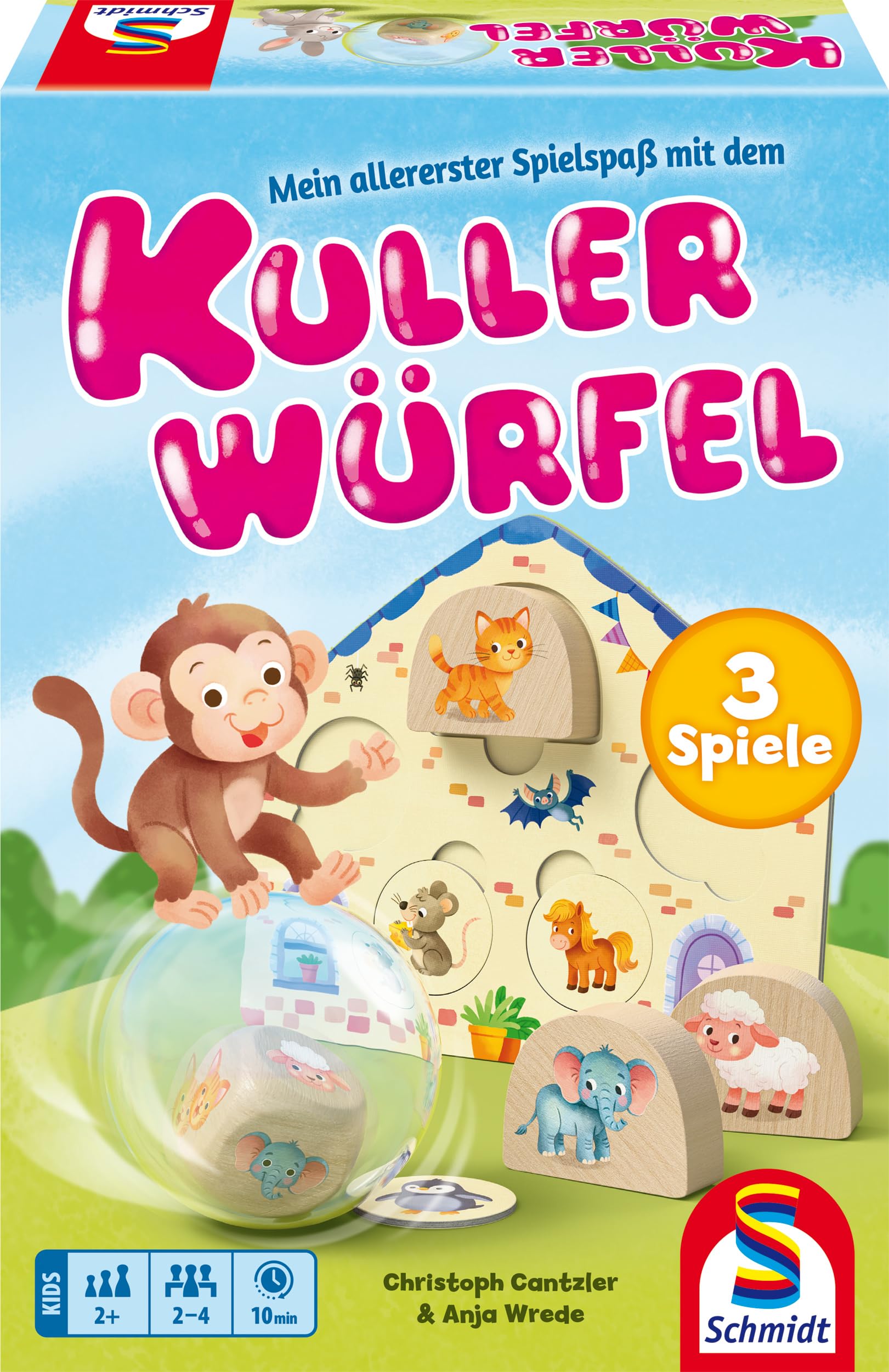 schmidt-spiele-geistertreppe-40670-kullerw-rfel-kinderspiel-ab-2-jahren image 1