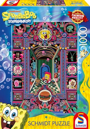 schmidt-spiele-spongebobs-verr-ckte-welt-58587-puzzle-1000-teile-matt image 6