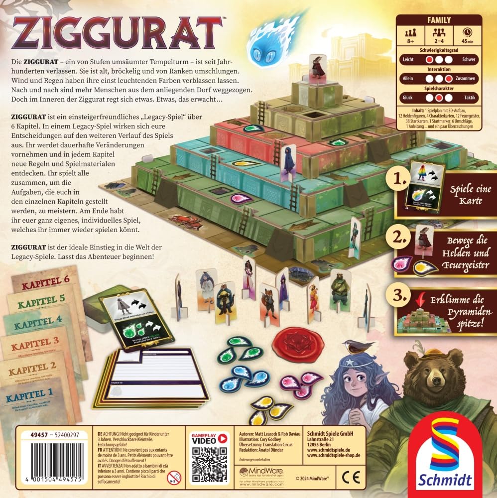 schmidt-spiele-49457-ziggurat-strategiespiel-legacy-2-4-pers-ab-8-j image 2