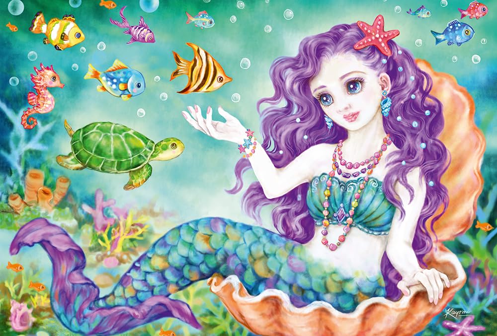 schmidt-prinzessin-fee-meerjungfrau-puzzle-3x24-teile-ab-4-j image 5