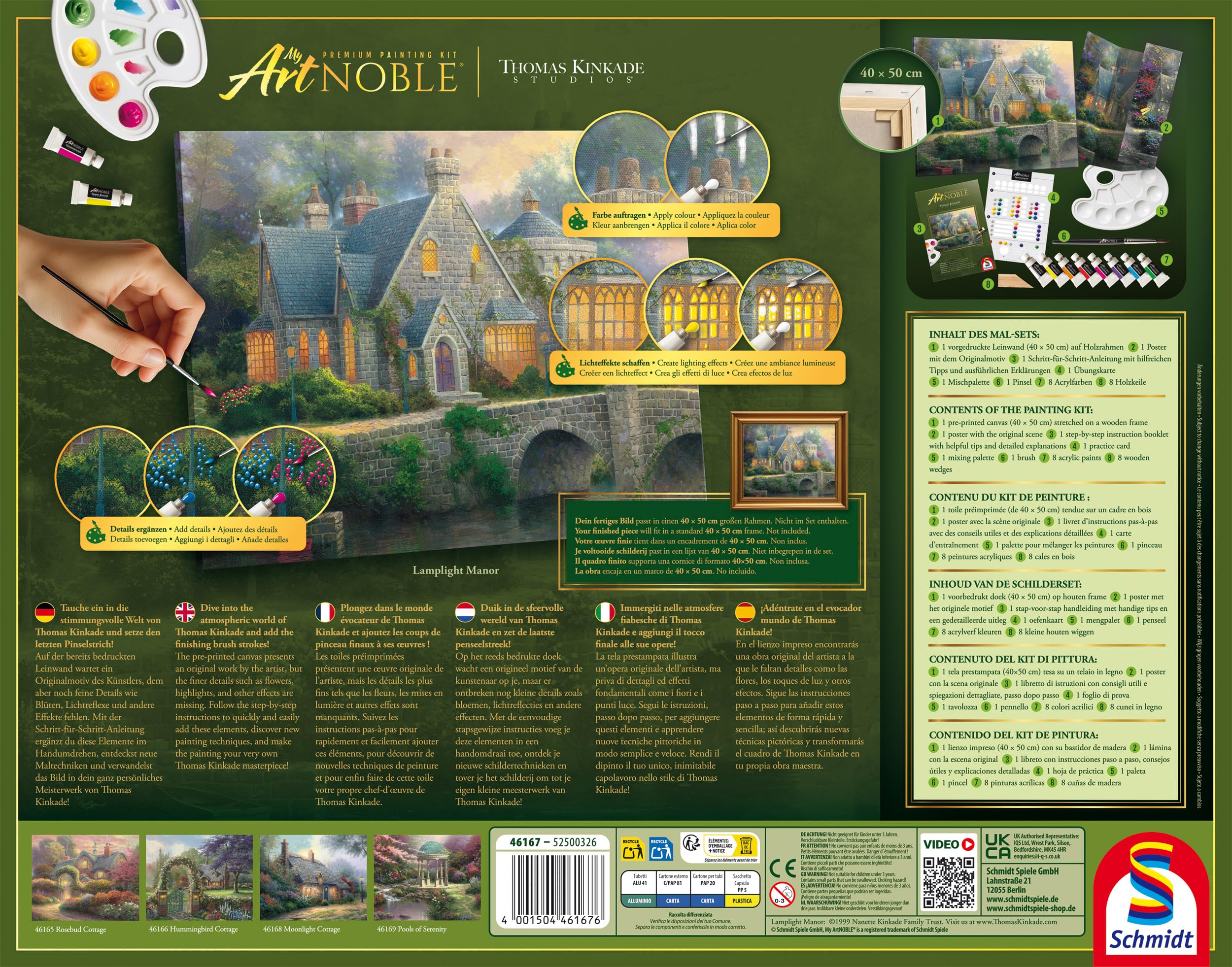 schmidt-my-artnoble-lamplight-manor-thomas-kinkade-malset-40x50 image 3