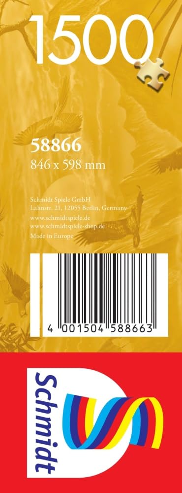 schmidt-spiele-58866-panorama-der-tierwelt-puzzle-1500-teile image 2