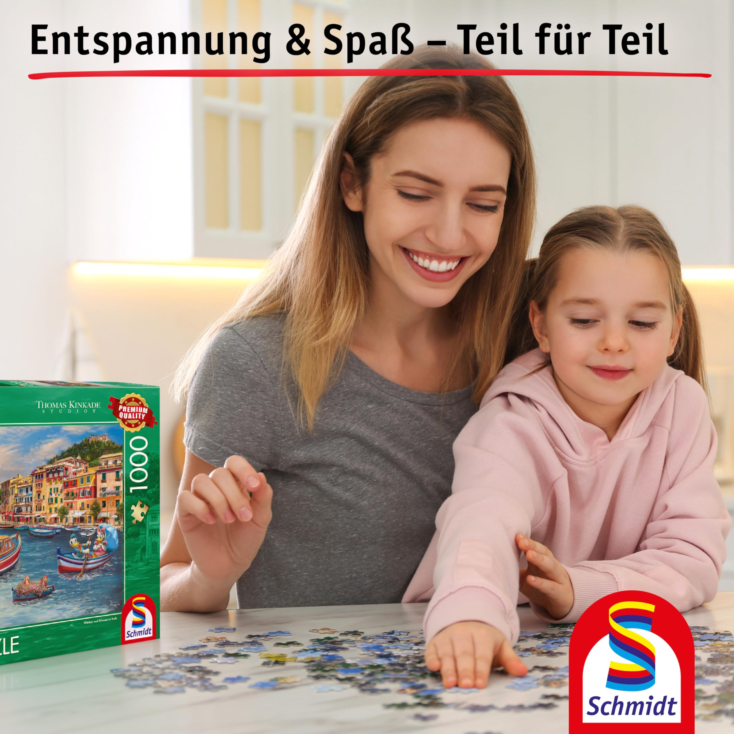 schmidt-spiele-thomas-kinkade-mickey-minnie-puzzle-1000-teile image 8