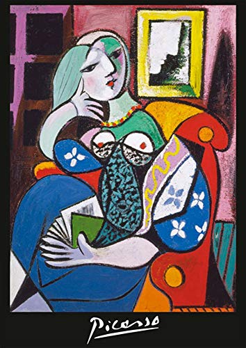 piatnik-frau-mit-buch-picasso-puzzle-1000-teile-kunst image 6