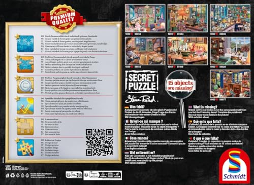 schmidt-my-artnoble-secret-puzzle-vaters-werkstatt-1000-teile image 8