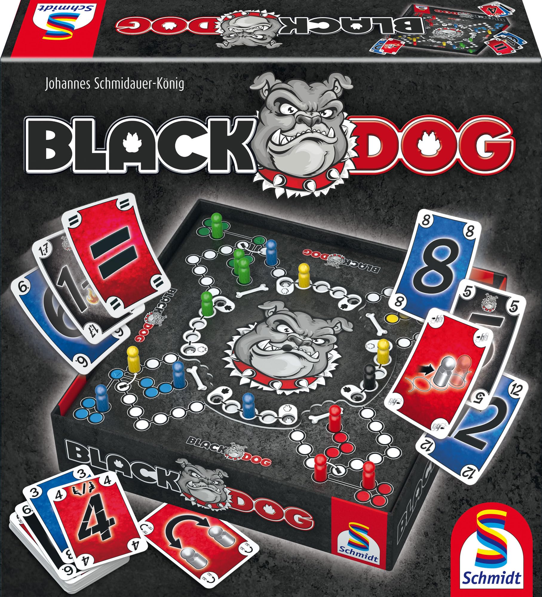 schmidt-spiele-black-dog-49323-familienspiel-2-4-spieler image 1