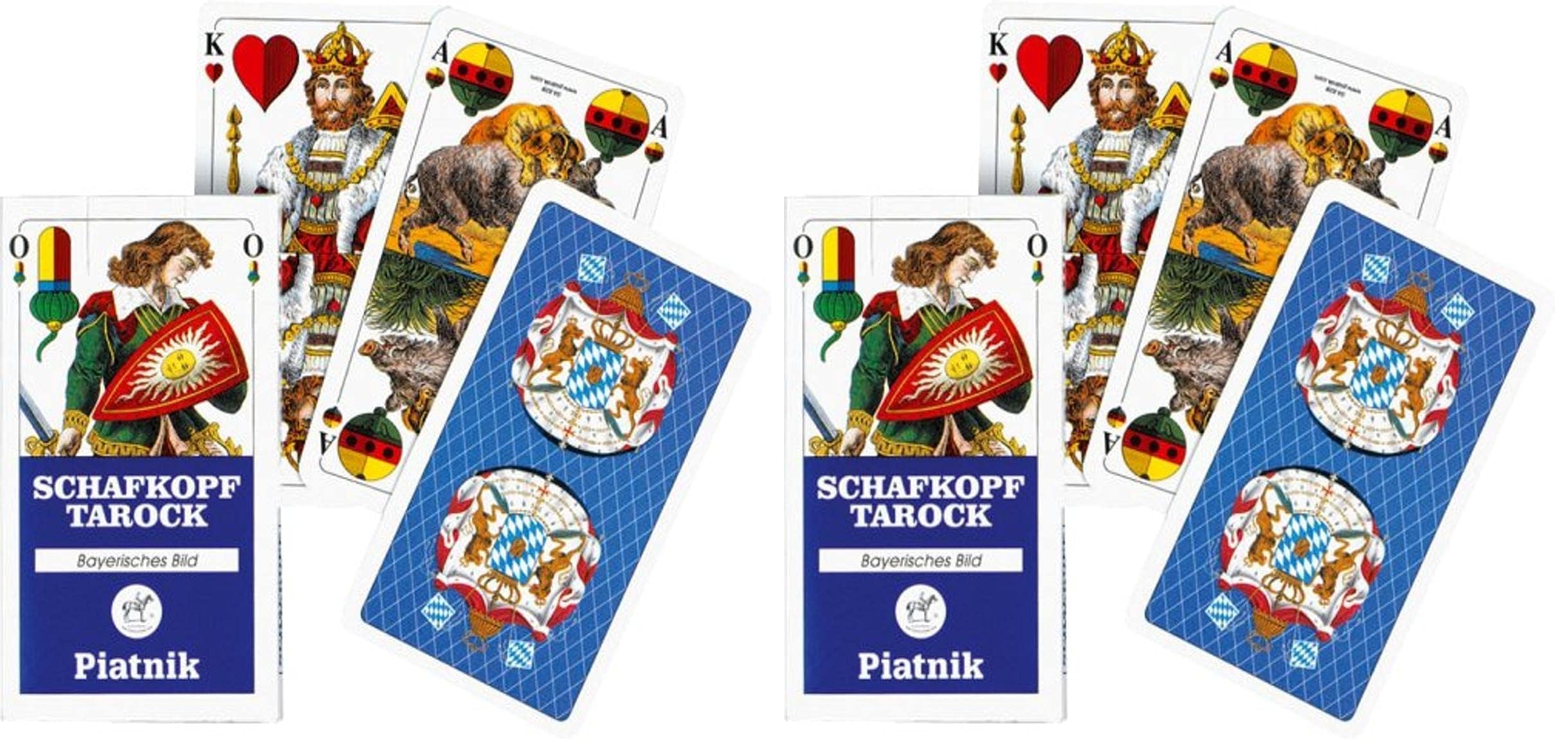 piatnik-megatrumpf-schafkopf-tarock-kartenspiel-rot-schwarz image 2