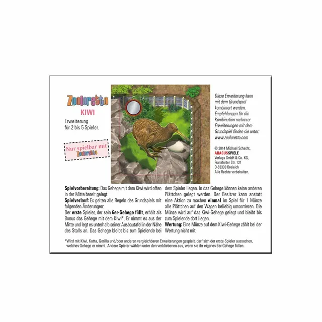 abacusspiele-zooloretto-kiwi-goodie-erweiterung image 1