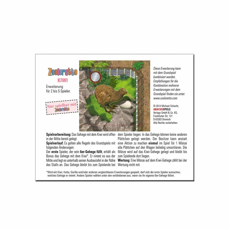 abacusspiele-zooloretto-kiwi-goodie-erweiterung image 1