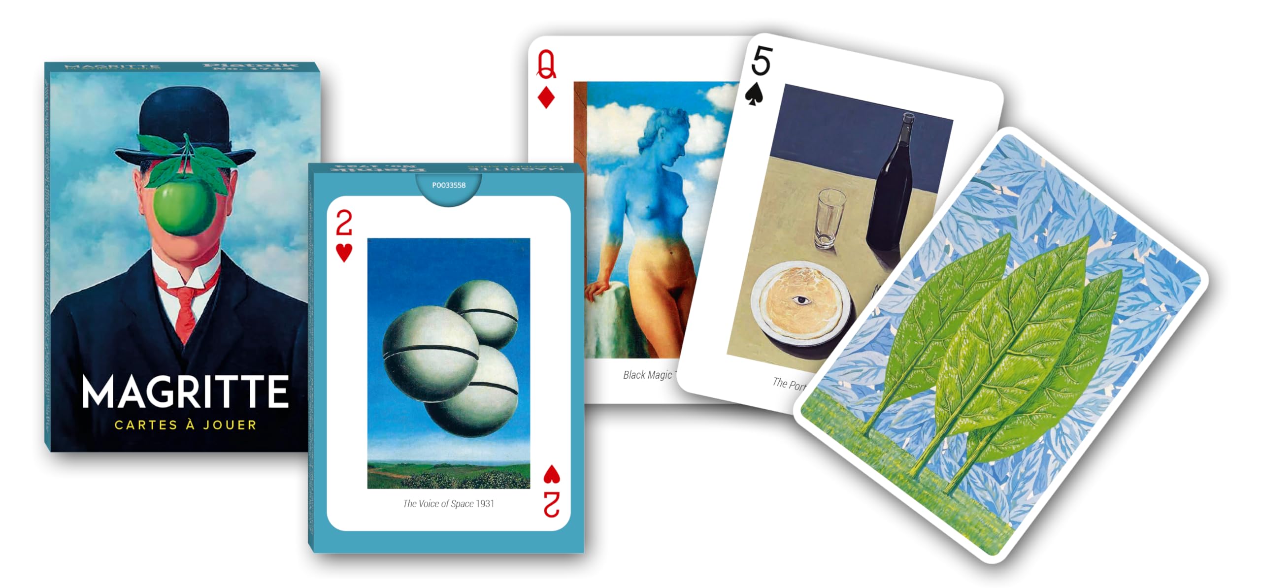 piatnik-megatrumpf-magritte-1724-kartenspiel-55-blatt image 1