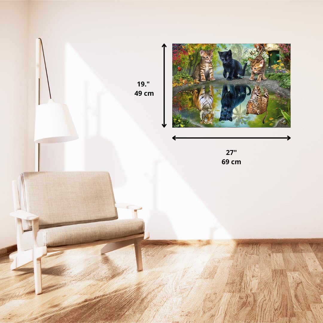 schmidt-spiele-thomas-kinkade-dream-big-katzen-puzzle-1000-teile image 5