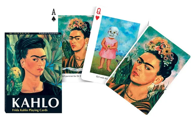 piatnik-megatrumpf-frida-kahlo-spielkarten-pokerformat-55-karten image 1