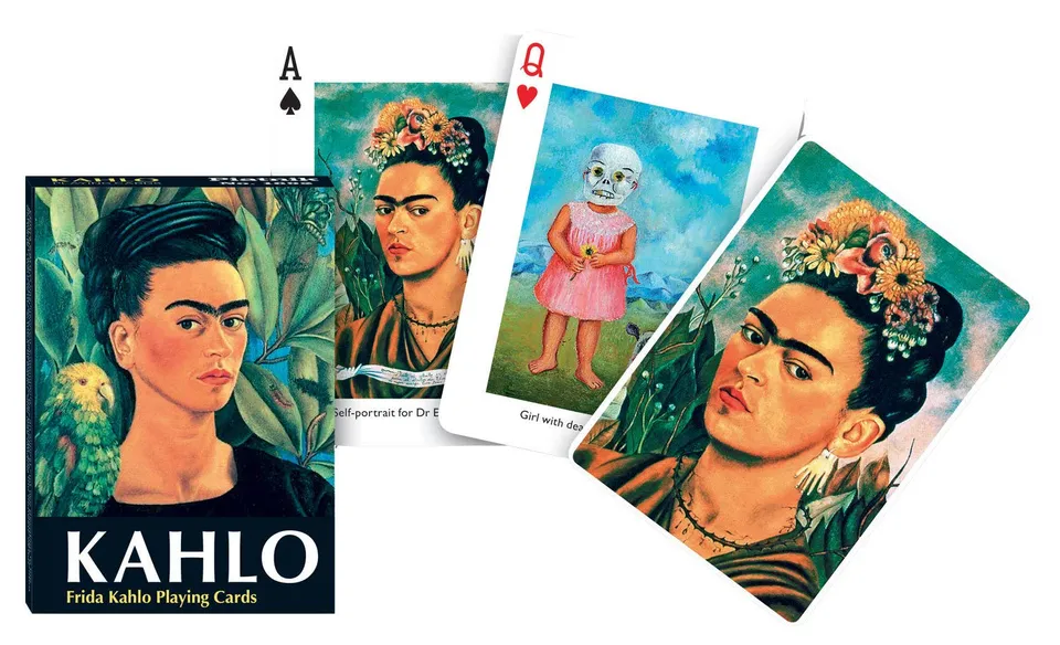 piatnik-megatrumpf-frida-kahlo-spielkarten-pokerformat-55-karten image 1