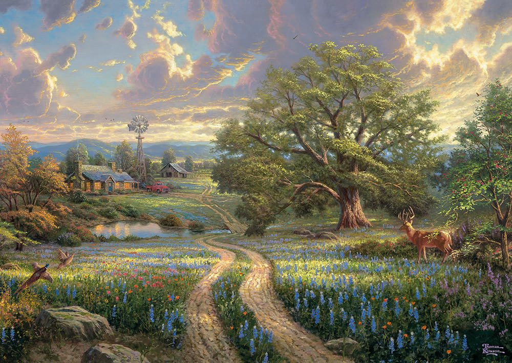 schmidt-thomas-kinkade-country-living-puzzle-1000-teile image 1