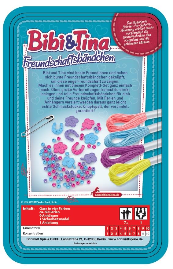 schmidt-spiele-classic-line-bibi-und-tina-51404-bastelset-t-rkis image 5