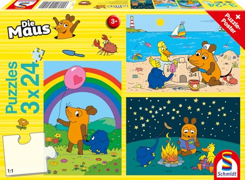 schmidt-spiele-die-maus-56212-kinderpuzzle-3x24-teile image 7