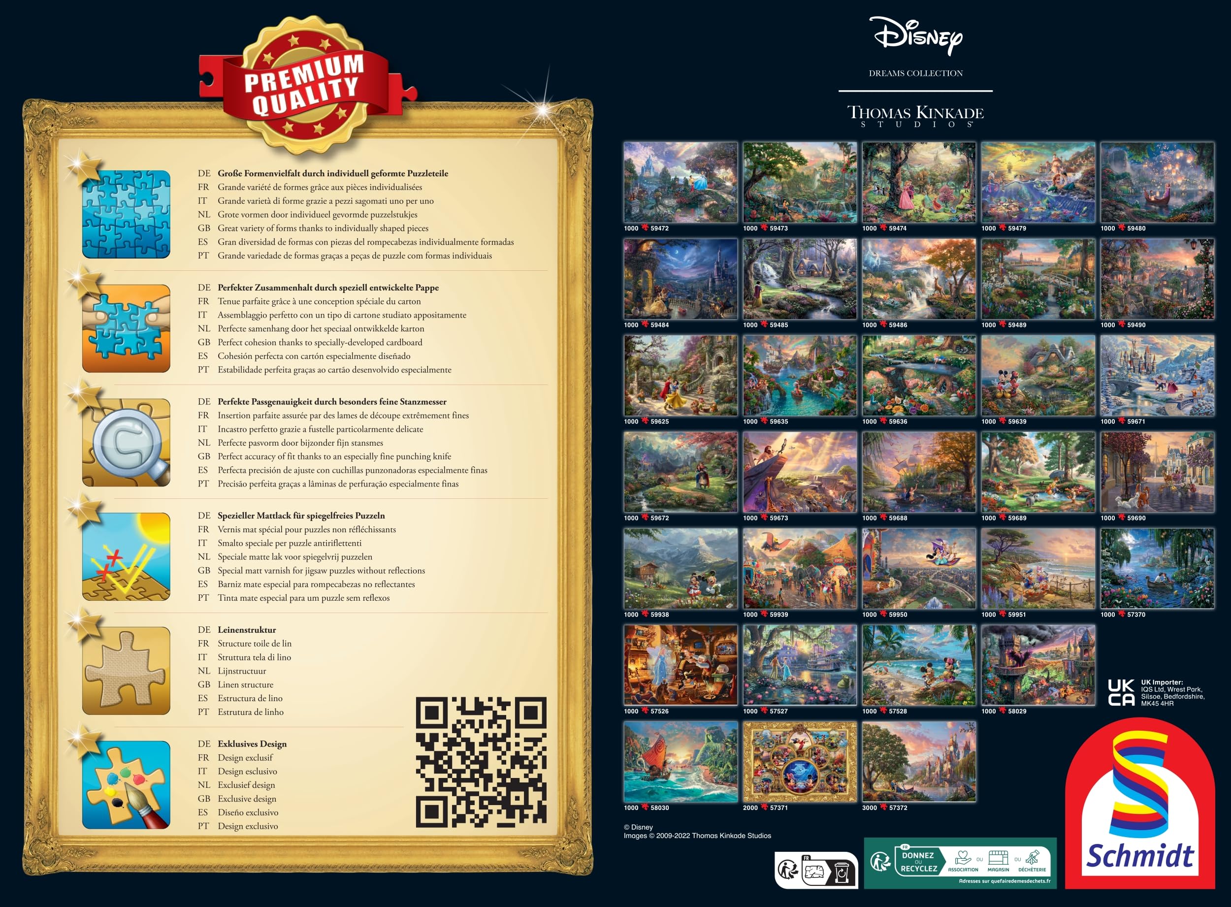 schmidt-thomas-kinkade-disney-robin-hood-puzzle-1000-teile image 3