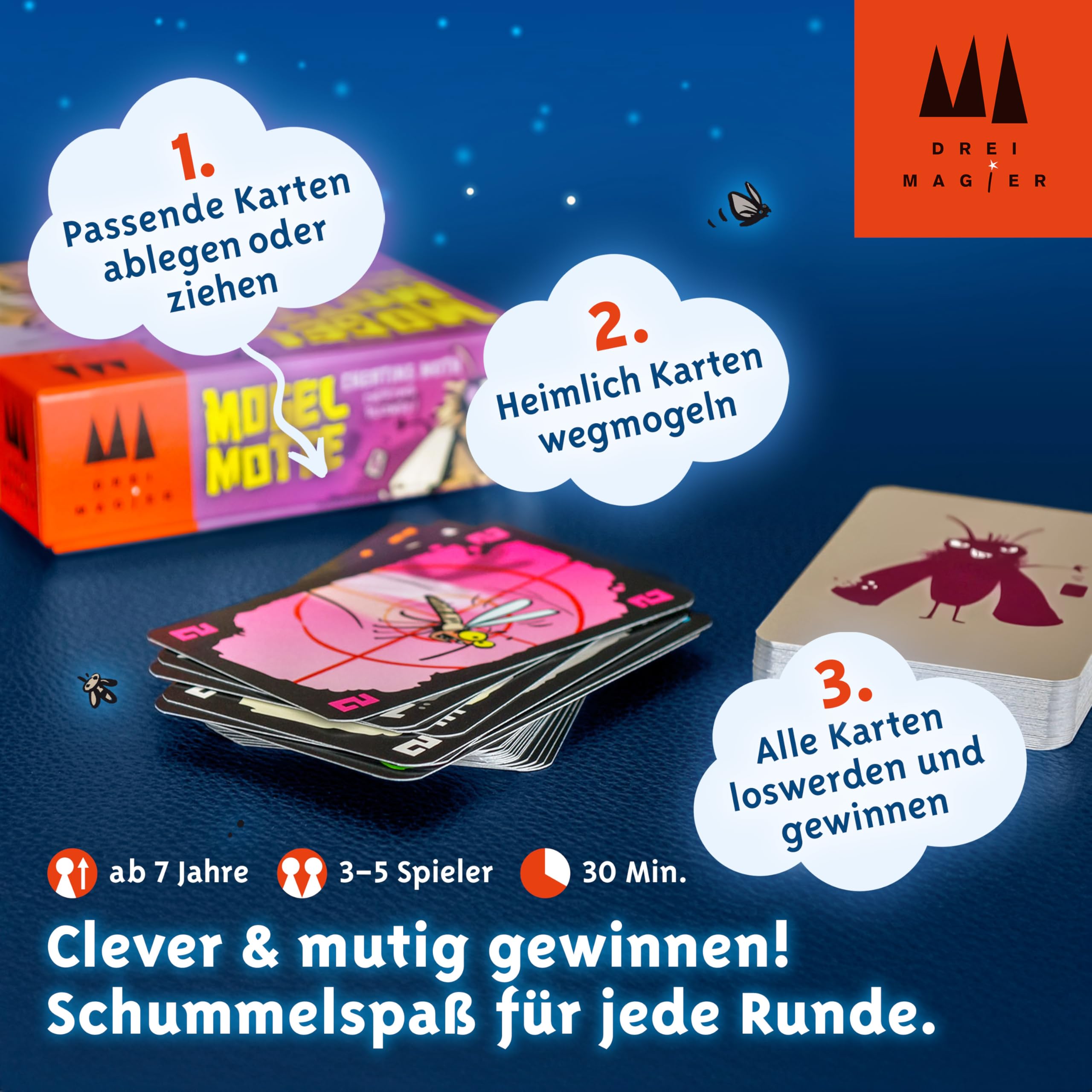 schmidt-spiele-mogel-motte-40862-kartenspiel-3-5-spieler image 6